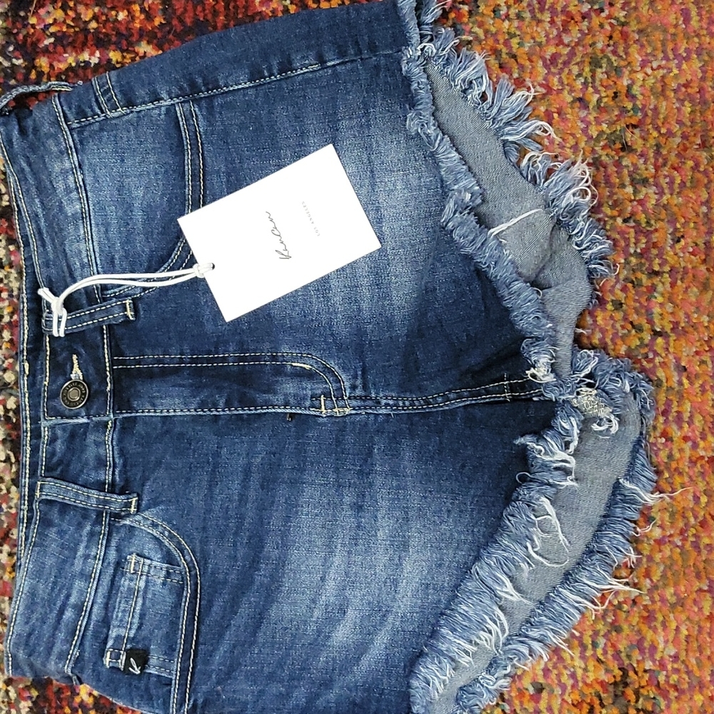 NWT KanCan High Cut Jean Shorts